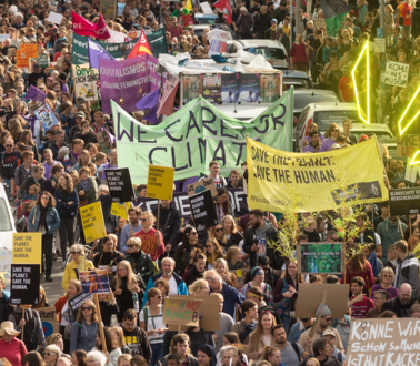 Klima-Demo in Berlin: Amnesty-Mitglieder unterstützen den Globalen Klimstreik und gehen gemeinsam mit den Aktivist*innen von Fridays for Future am 20. September 2019 in Berlin auf die Straße. Protect the Protest!